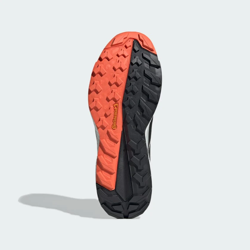 Adidas Men's Terrex Free Hiker 2.0 Low Gore-Tex in Wonder Beige Core Black Semi Impact orange - Image 3