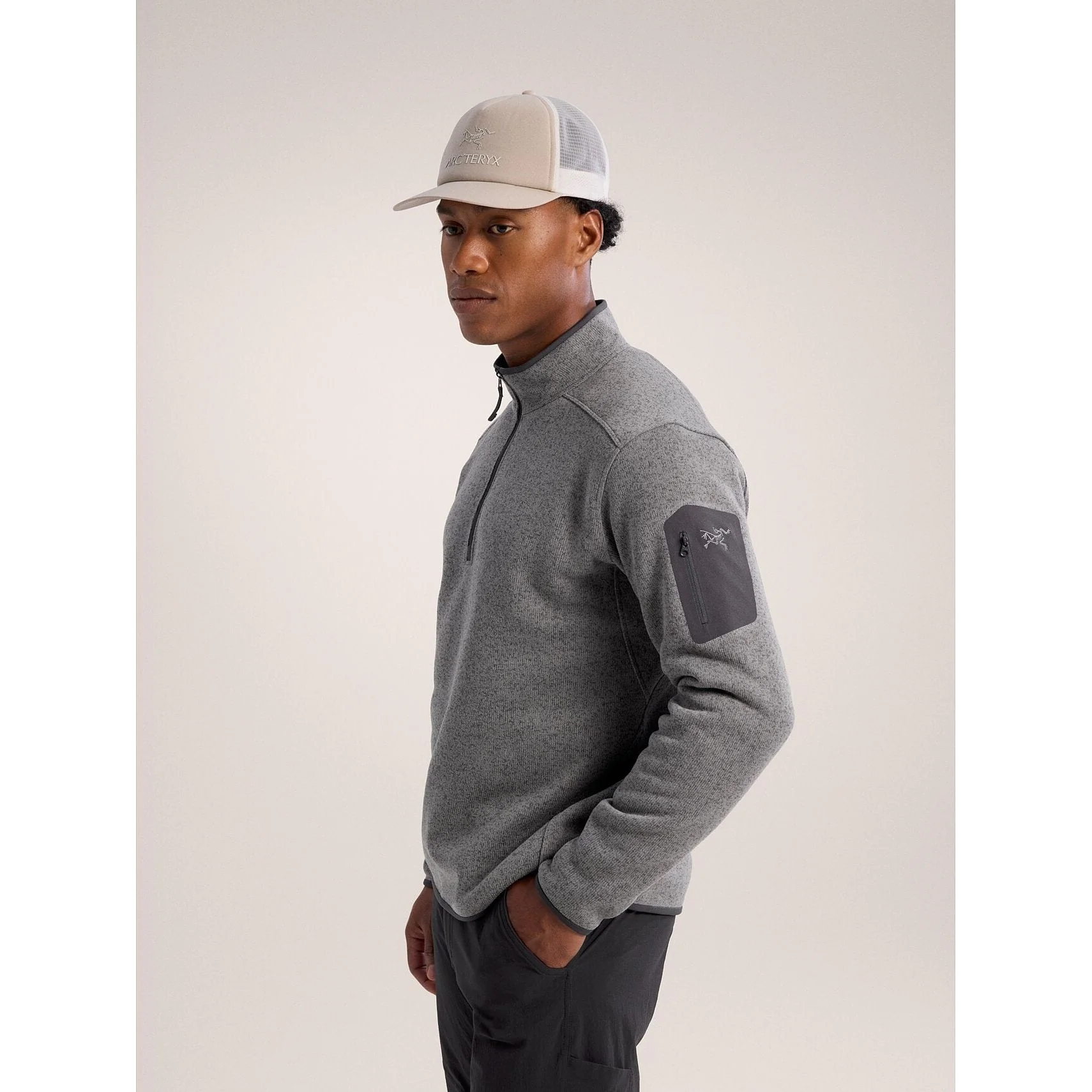 Arc'teryx Men's Covert 1/2 Zip Neck Fleece - Image 4