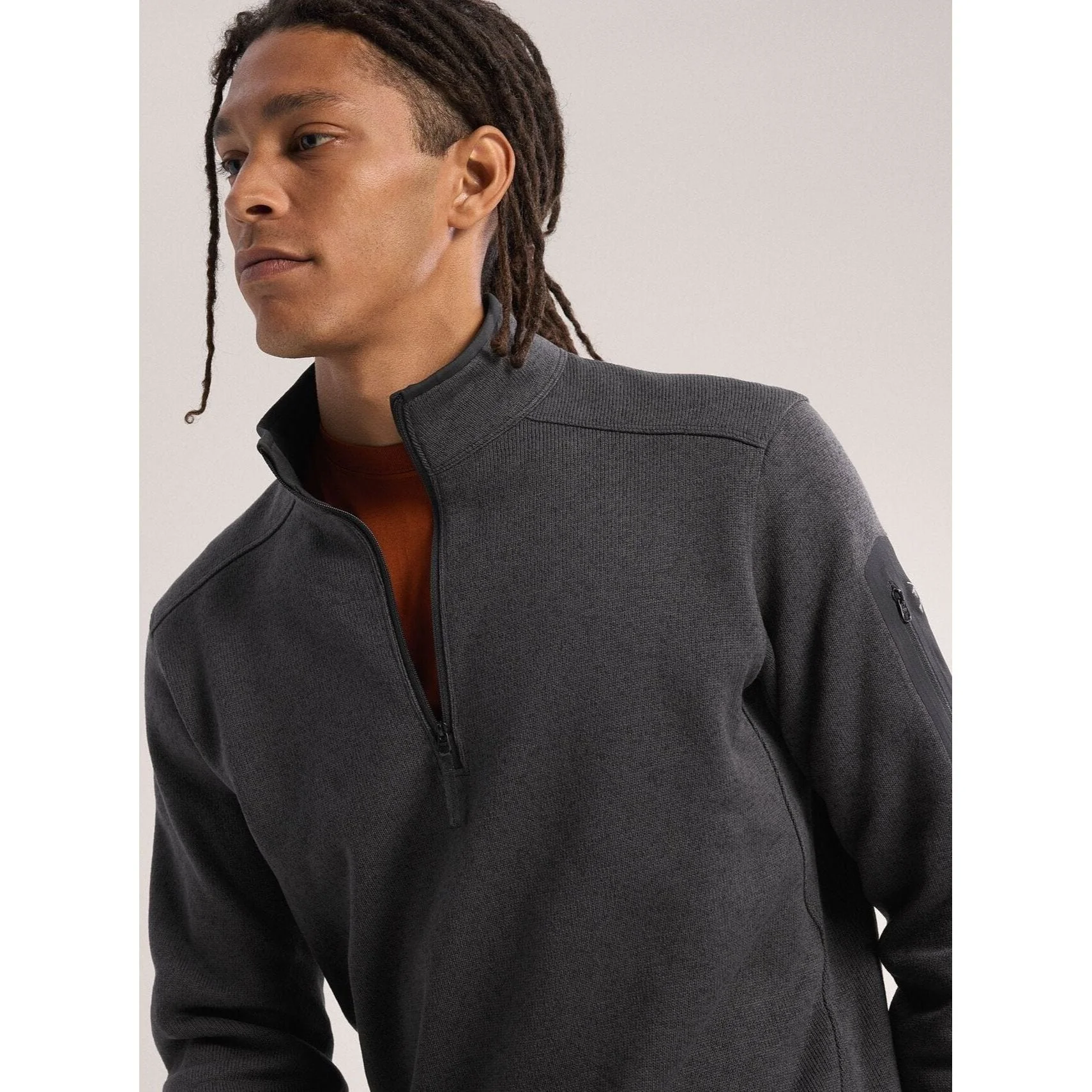 Arc'teryx Men's Covert 1/2 Zip Neck Fleece - Image 8