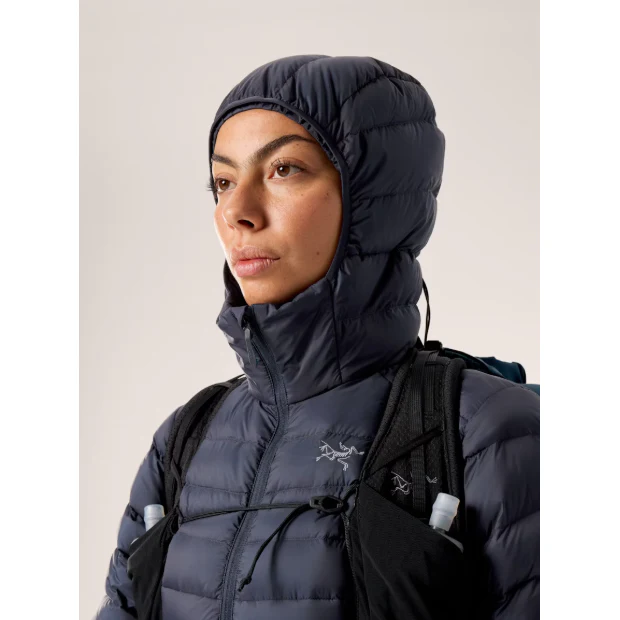 Arc'teryx Women's Cerium Hoody in Black Sapphire - Image 4