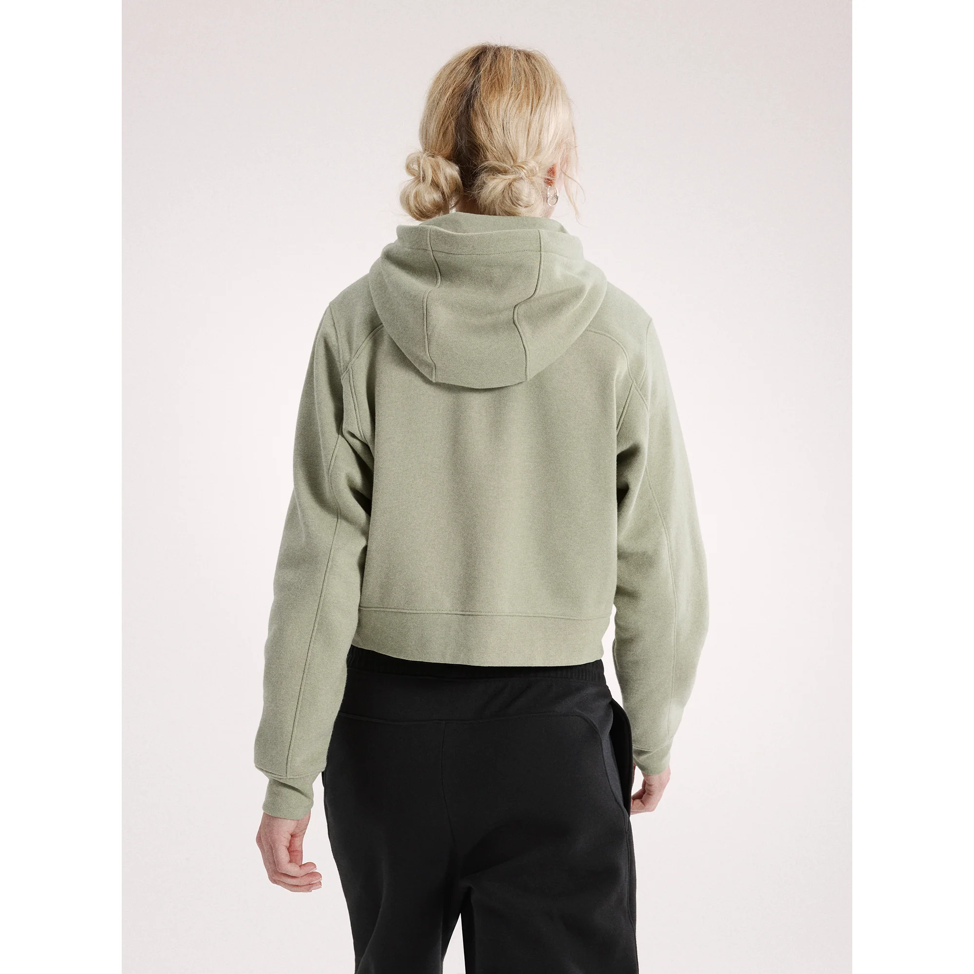 Arc'teryx Women's Emblem Fleece Full Zip Crop Hoody - Image 4