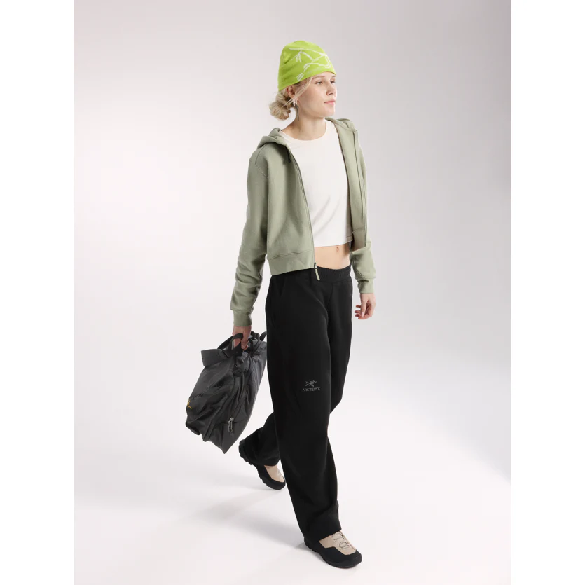 Arc'teryx Women's Emblem Fleece Full Zip Crop Hoody - Image 5