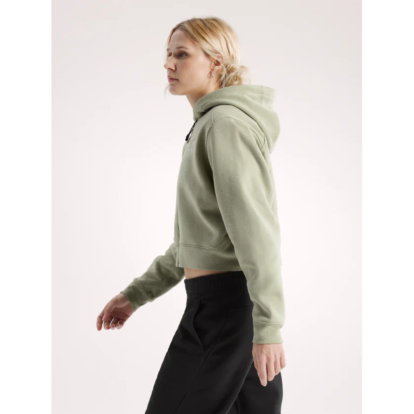 Arc'teryx Women's Emblem Fleece Full Zip Crop Hoody - Image 6