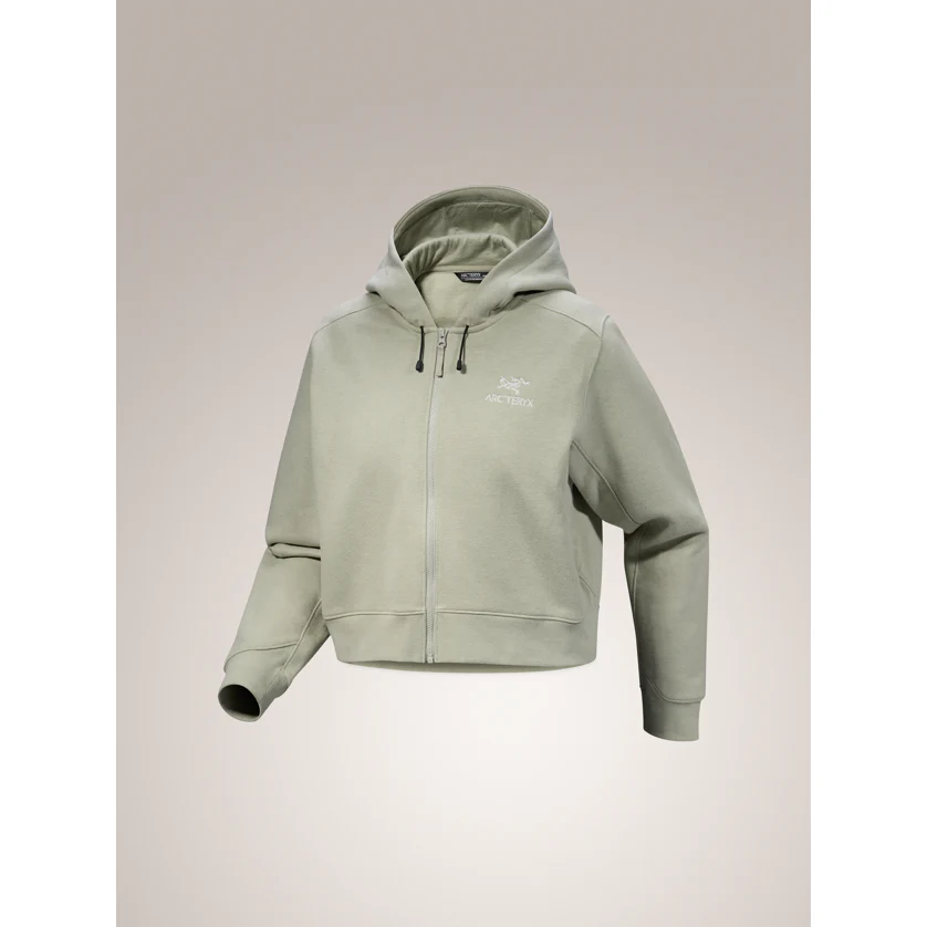 Arc'teryx Women's Emblem Fleece Full Zip Crop Hoody - Image 7