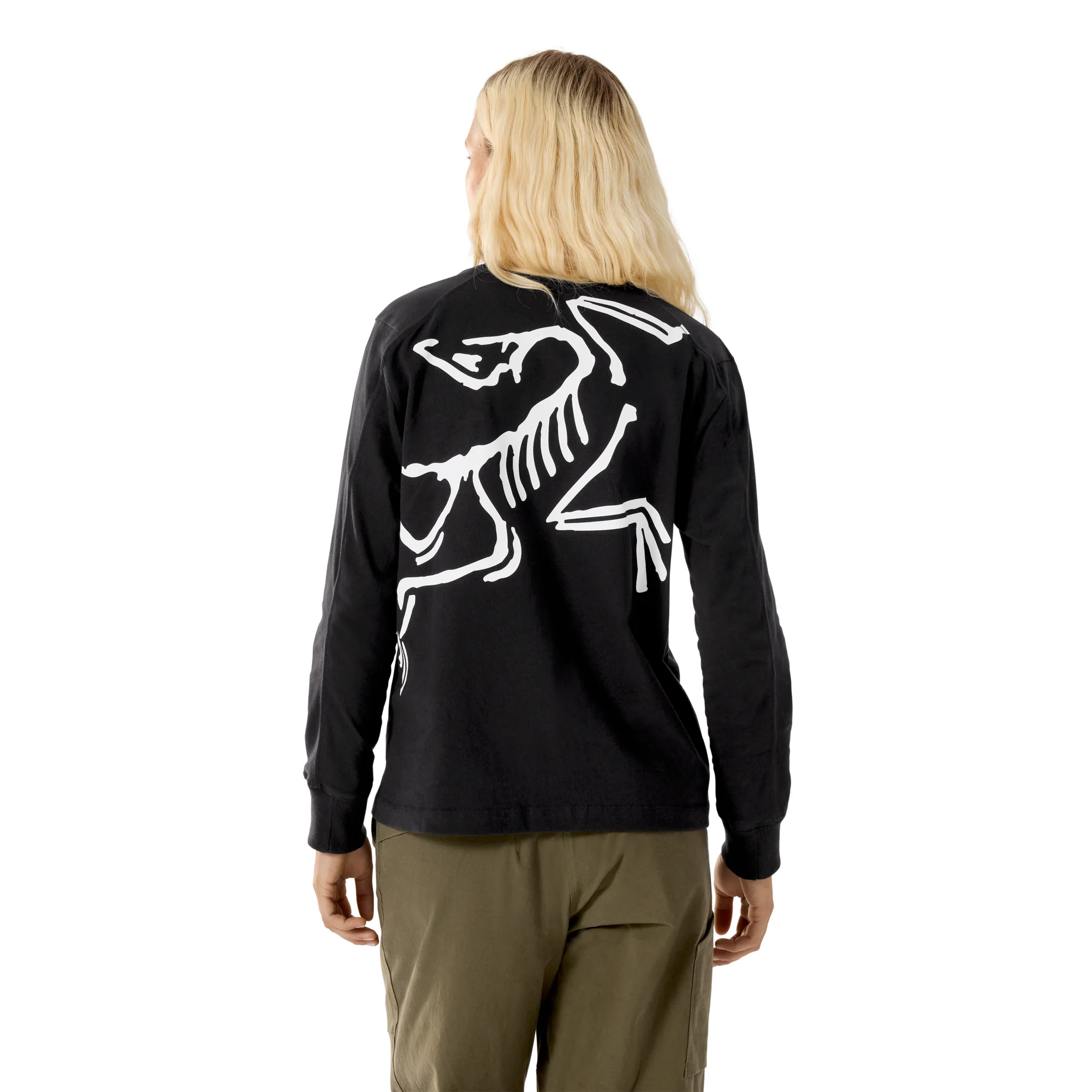 Arc'teryx Women's Kragg Cotton Bird Crew Neck Shirt LS - Image 11
