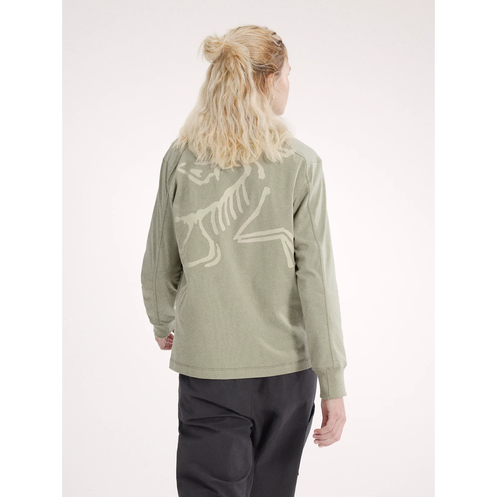 Arc'teryx Women's Kragg Cotton Bird Crew Neck Shirt LS - Image 3