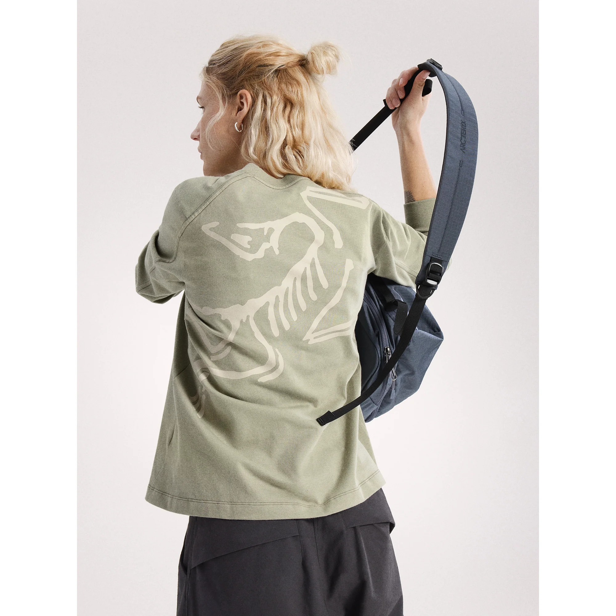 Arc'teryx Women's Kragg Cotton Bird Crew Neck Shirt LS - Image 4