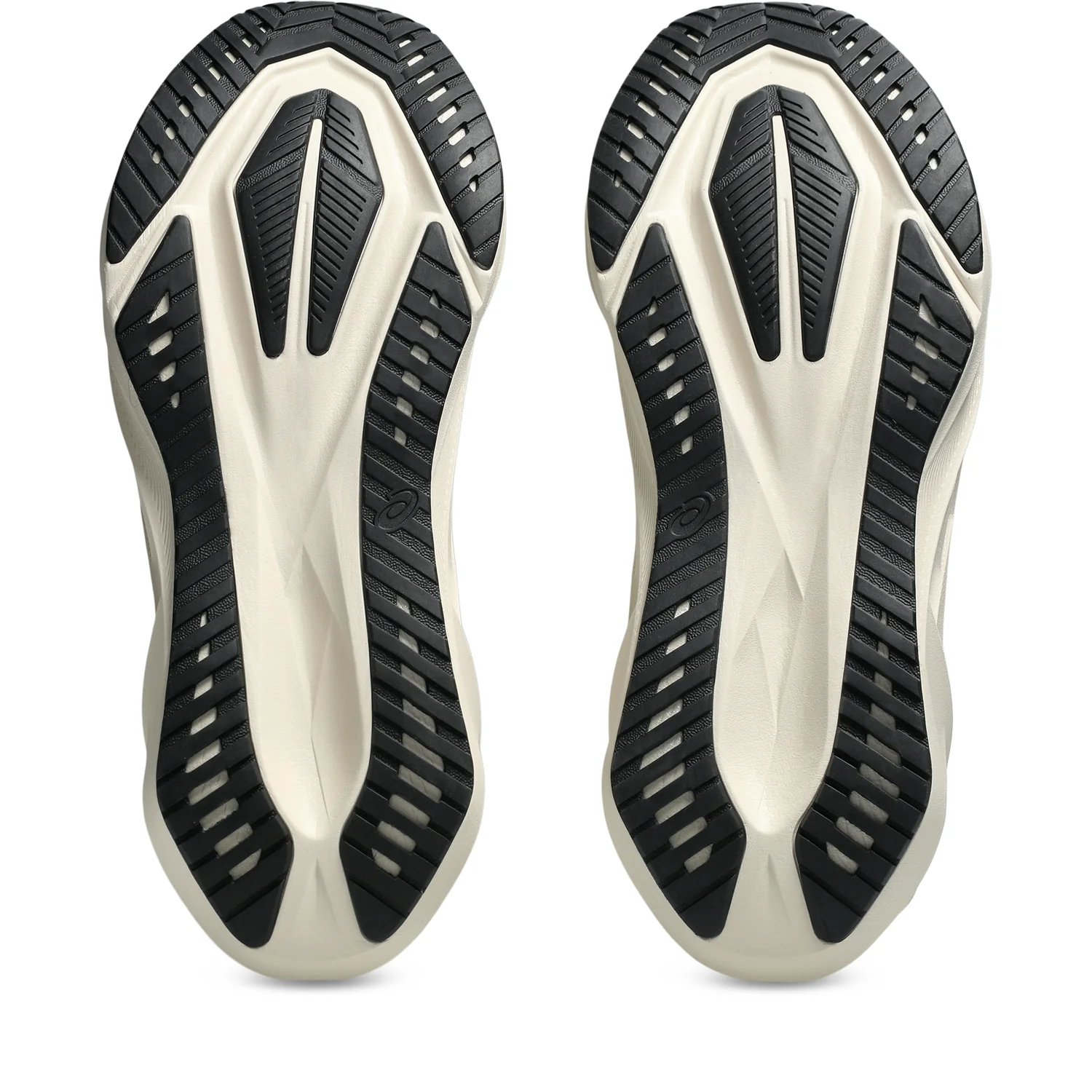 Asics Men's Novablast 5 Running Shoes in Oatmeal/Black - Image 7