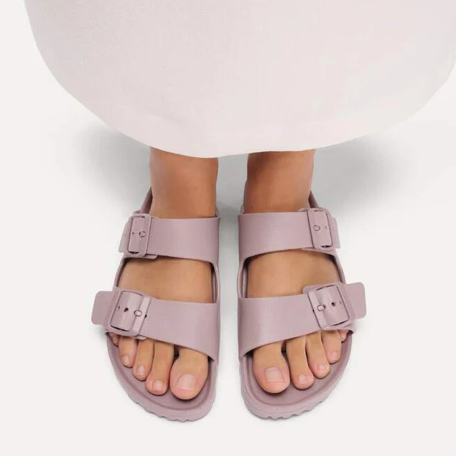 Birkenstock Arizona Essentials EVA in Faded Purple - Image 4