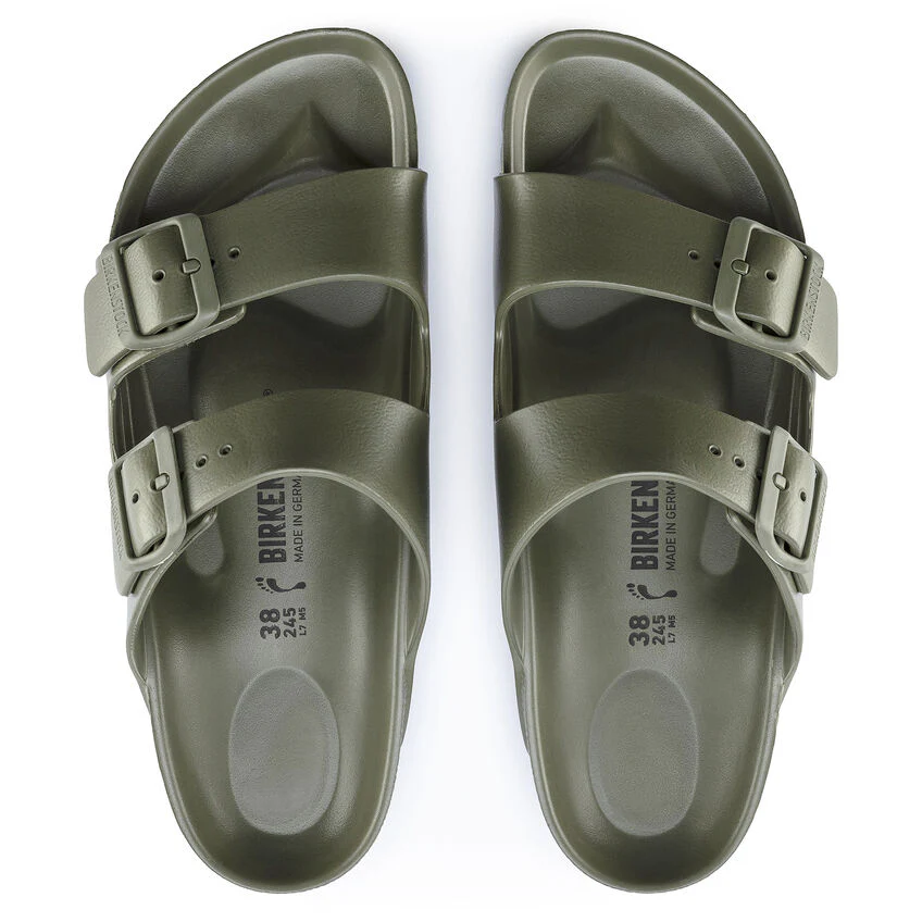 Birkenstock Arizona Essentials Eva Sandal in Khaki - Image 6