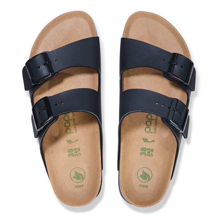Birkenstock Arizona Birko-Flor Flex Platform in Black - Image 4
