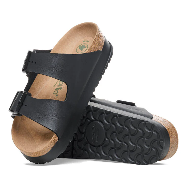 Birkenstock Arizona Birko-Flor Flex Platform in Black - Image 5