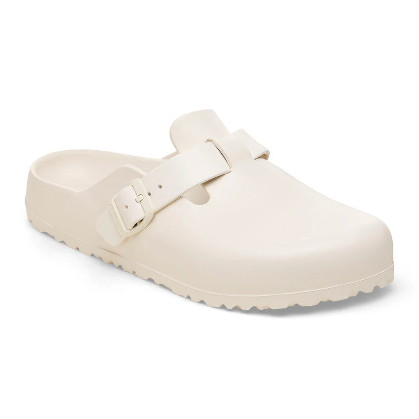 Birkenstock Boston Essentials EVA in Eggshell