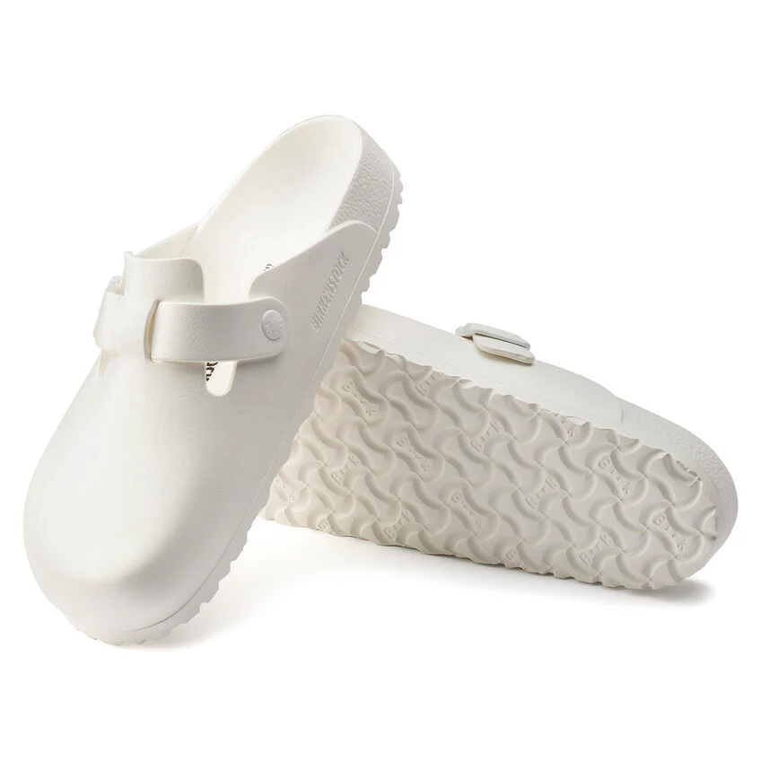 Birkenstock Boston Essentials EVA in White - Image 3
