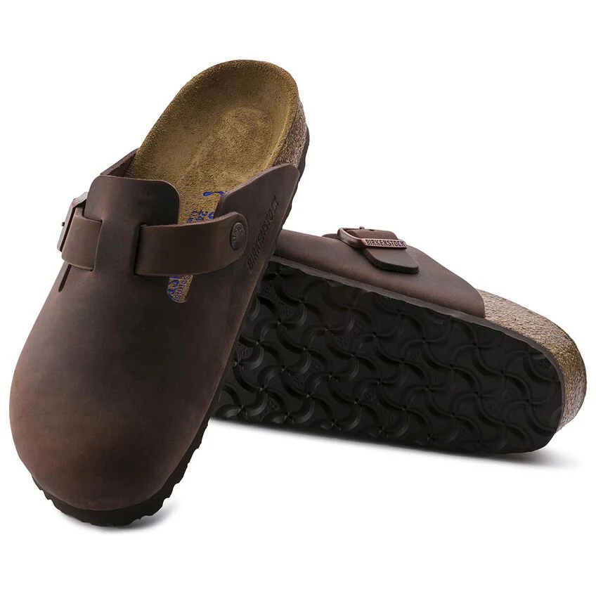 Birkenstock Boston Soft Footbed Oiled Leather in Habana - Image 5