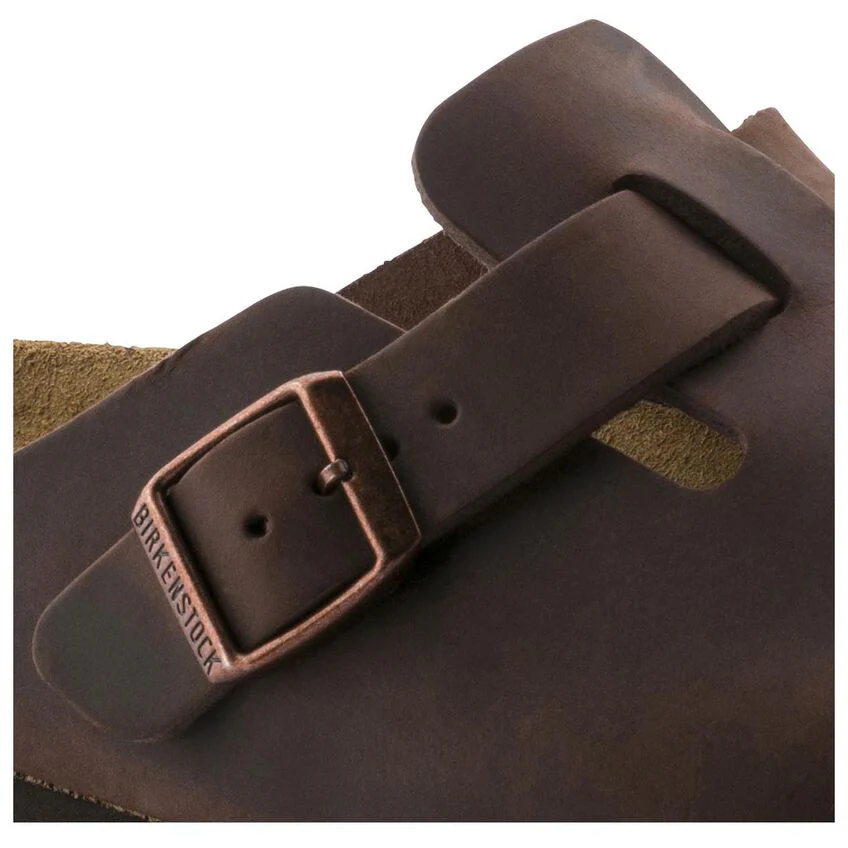 Birkenstock Boston Soft Footbed Oiled Leather in Habana - Image 8