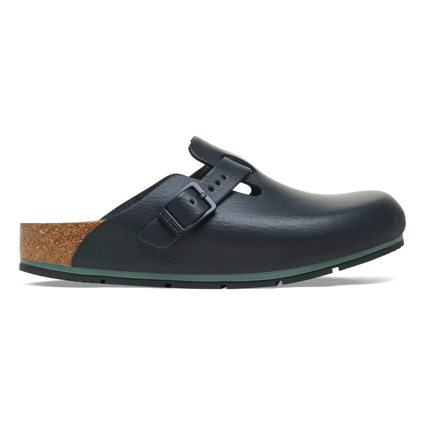 Birkenstock Boston Pro Leather in Black - Image 3