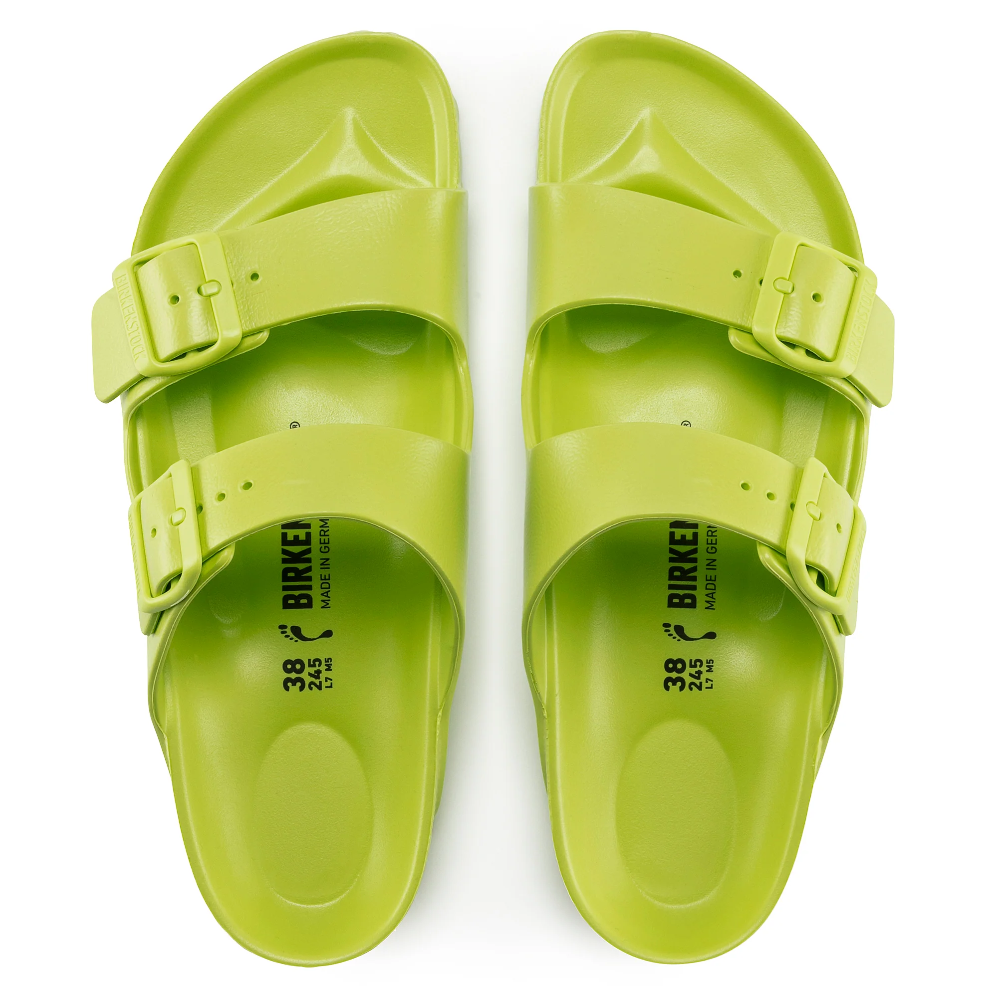 Birkenstock Women's Arizona Eva Essentials Sandal in Active Lime - Image 5