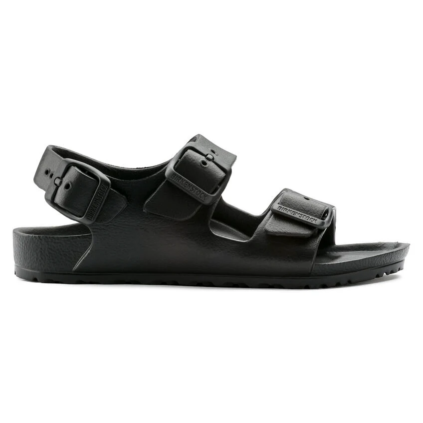 Birkenstock Kid's Milano Essentials EVA in Black - Image 3
