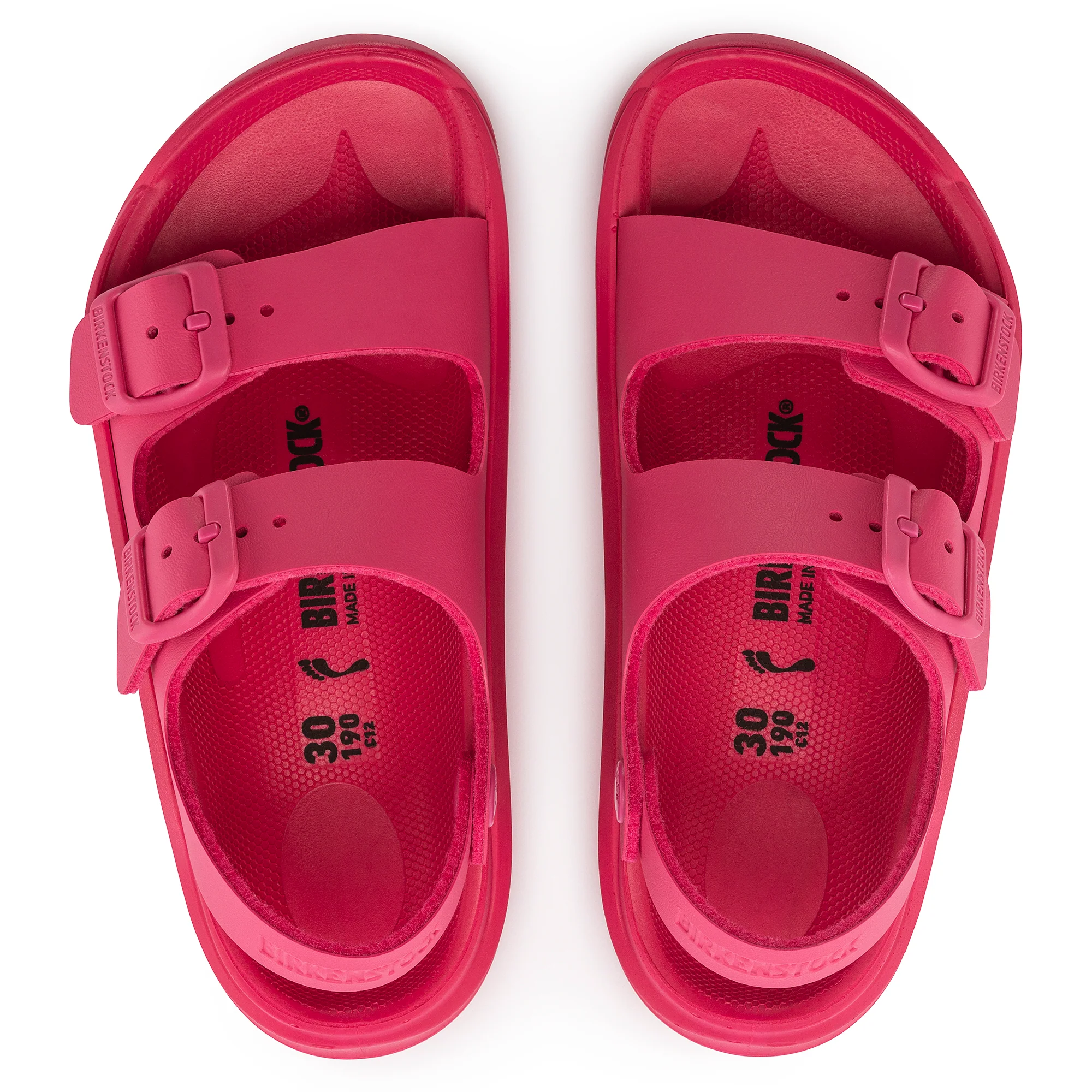 Birkenstock Kid's Mogami Birko-Flor Sandal in Tulip - Image 3