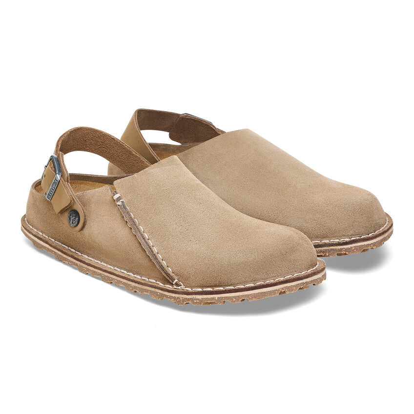 Birkenstock Men's Lutry Premium Suede Leather in Gray Taupe - Image 6