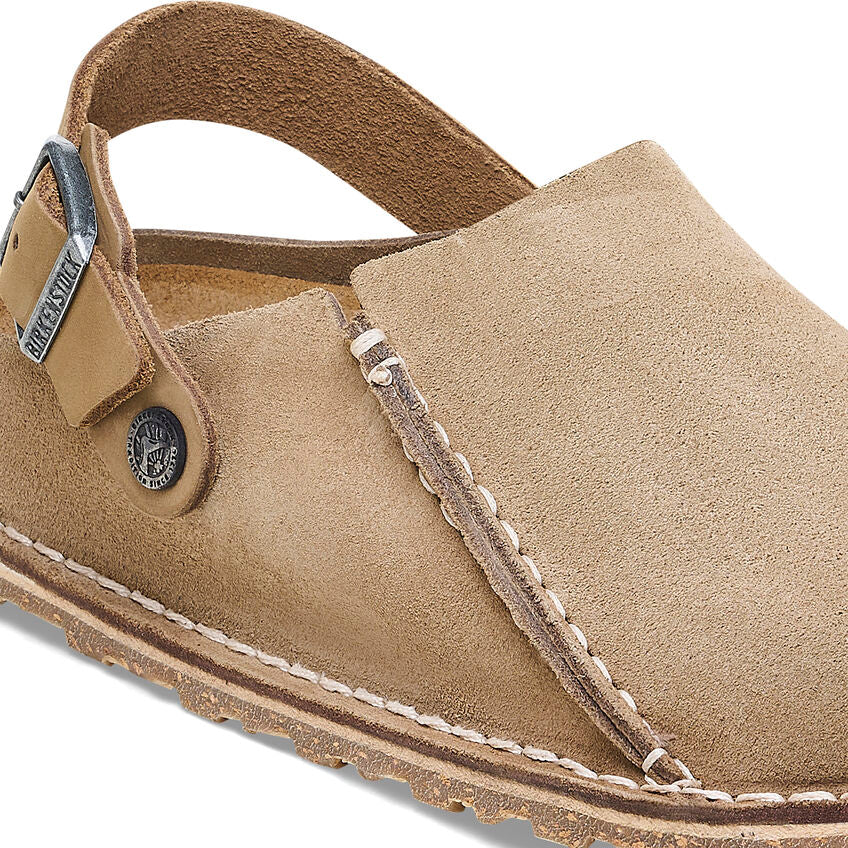Birkenstock Men's Lutry Premium Suede Leather in Gray Taupe - Image 8