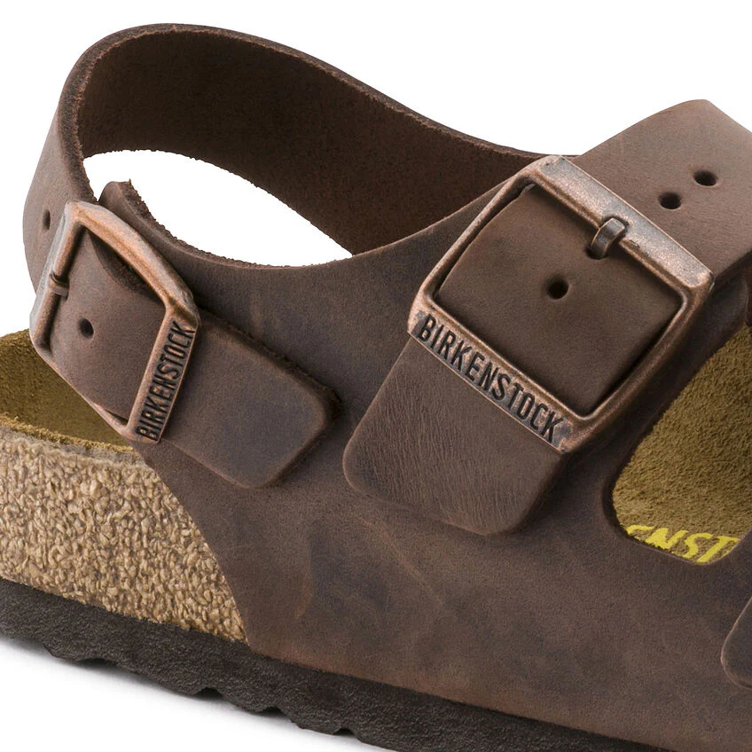 Birkenstock Milano Natural Leather Oiled in Habana - Image 6