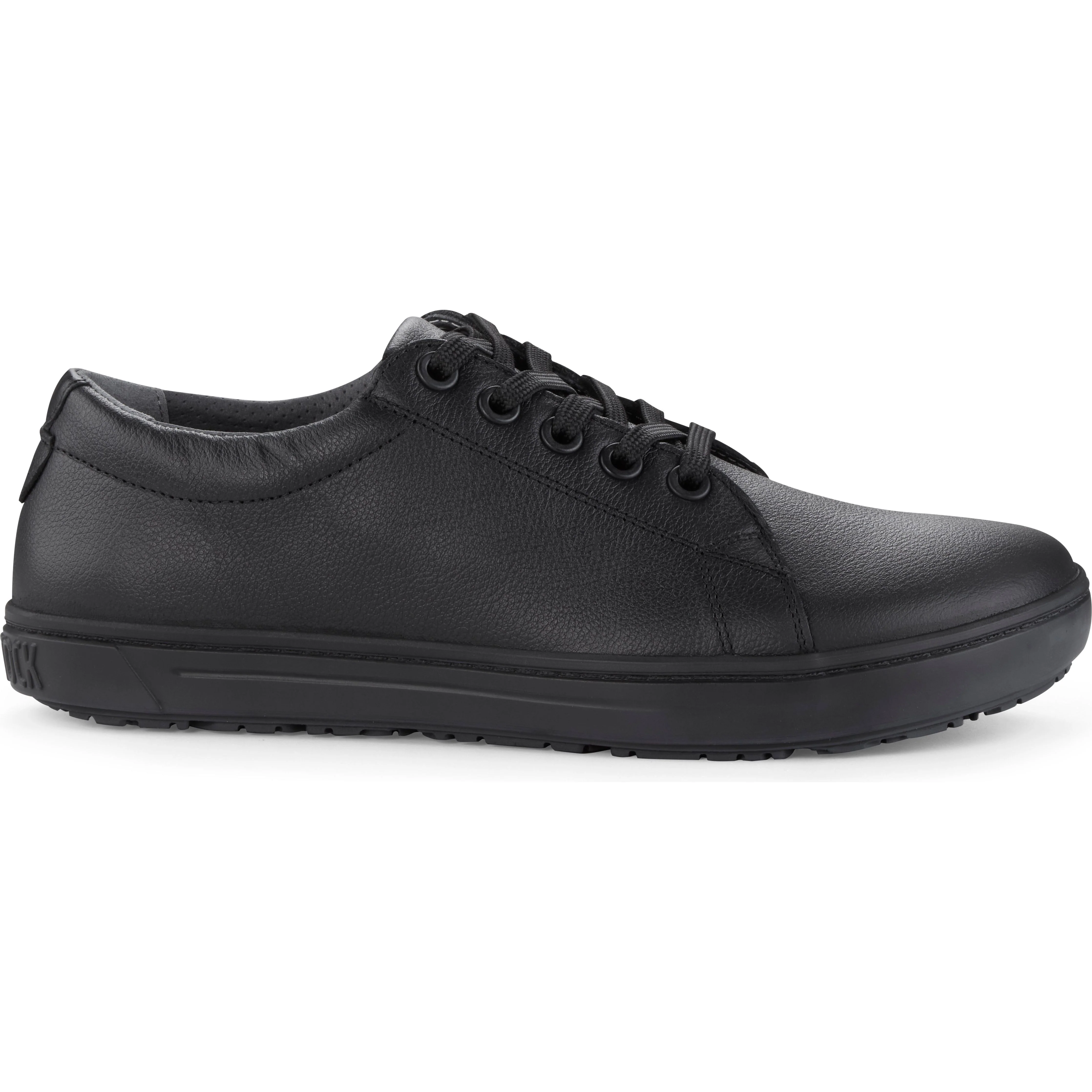 Birkenstock QO 500 Leather Safety Shoe in Black Leather - Image 4