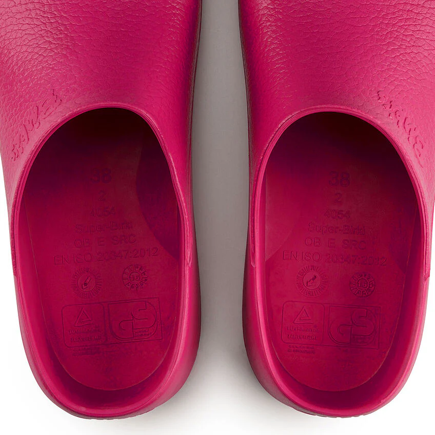 Birkenstock Super Birki Non-Slip Polyurethane in Raspberry Sorbet - Image 9