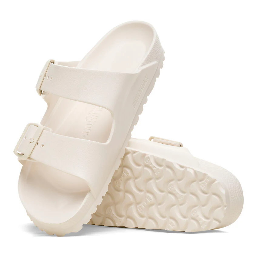 Birkenstock Women's Arizona Eva Essentials Sandal in Eggshell - Image 4