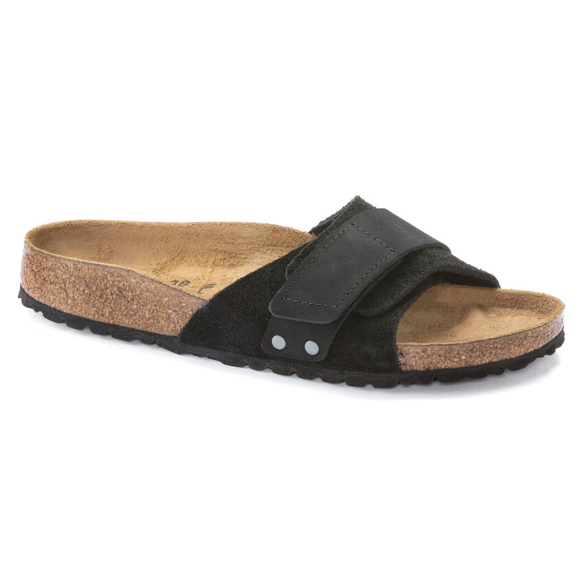 Birkenstock Women's Oita Suede Leather in Black