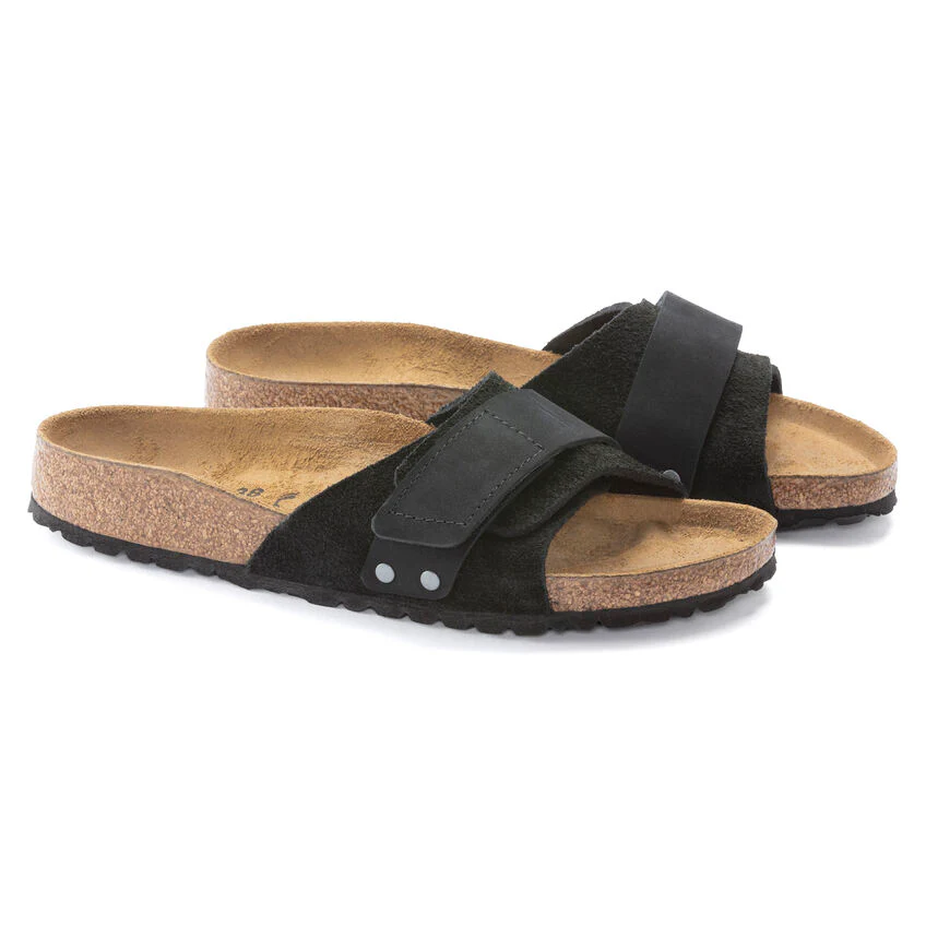 Birkenstock Women's Oita Suede Leather in Black - Image 6