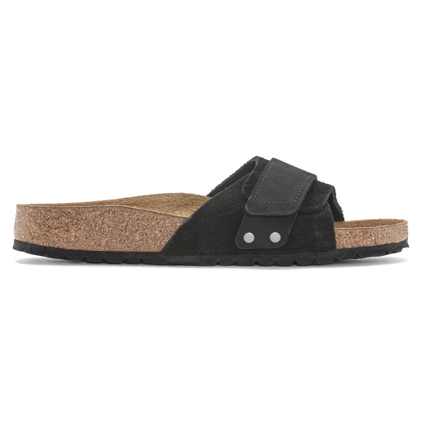 Birkenstock Women's Oita Suede Leather in Black - Image 7