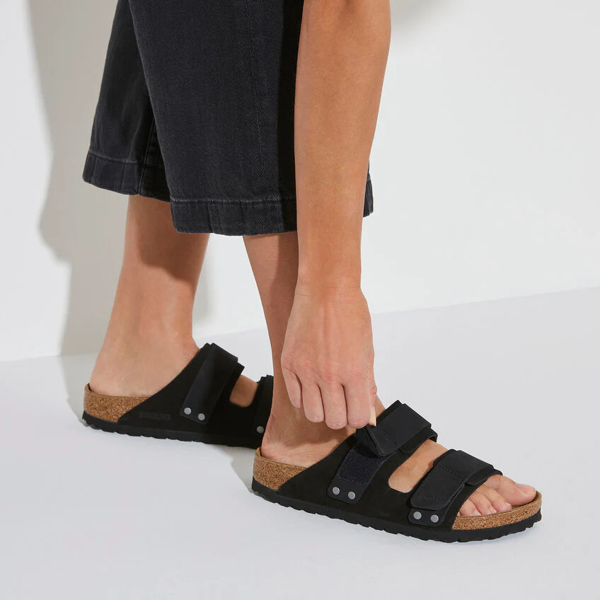 Birkenstock Women's Uji Nubuck-Suede Leather in Black - Image 2