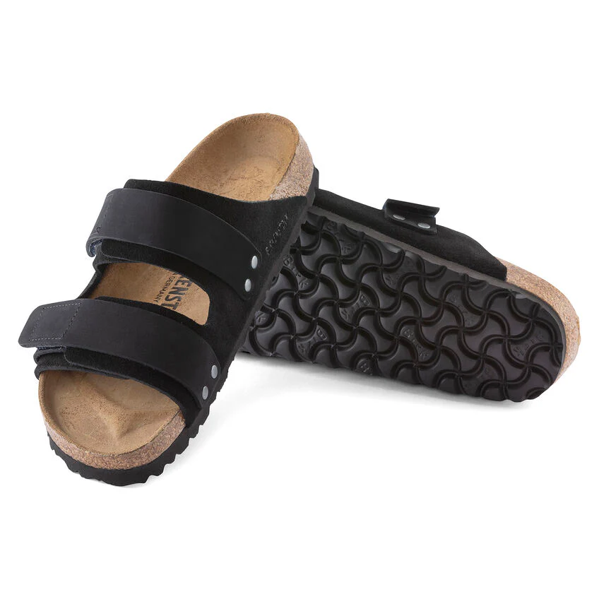 Birkenstock Women's Uji Nubuck-Suede Leather in Black - Image 6