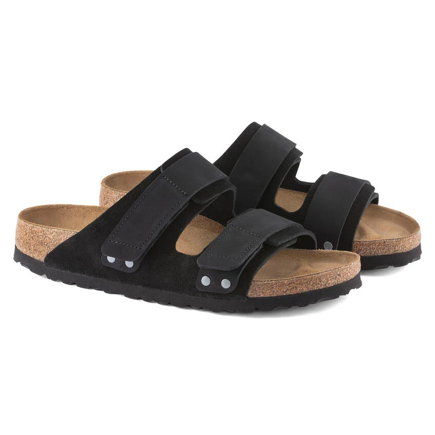 Birkenstock Women's Uji Nubuck-Suede Leather in Black - Image 8