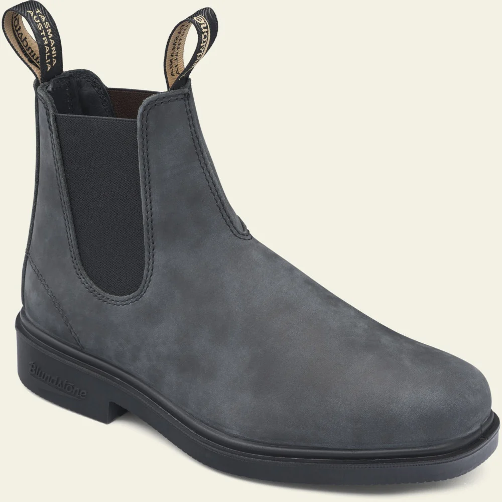 Blundstone 1308 Premium Leather Chelsea Boots in Rustic Black - Image 2
