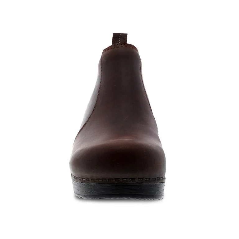 Dansko Women's Frankie Boot in Antique Oiled Brown - Image 3