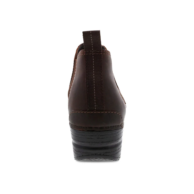 Dansko Women's Frankie Boot in Antique Oiled Brown - Image 4
