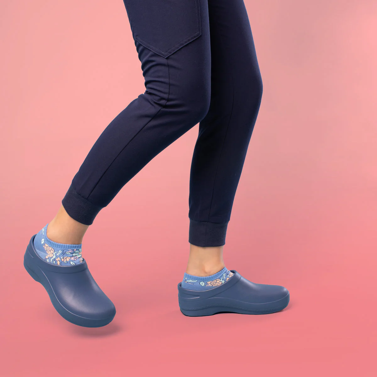 Dansko Women's Kaci Blue Molded Mule - Image 3