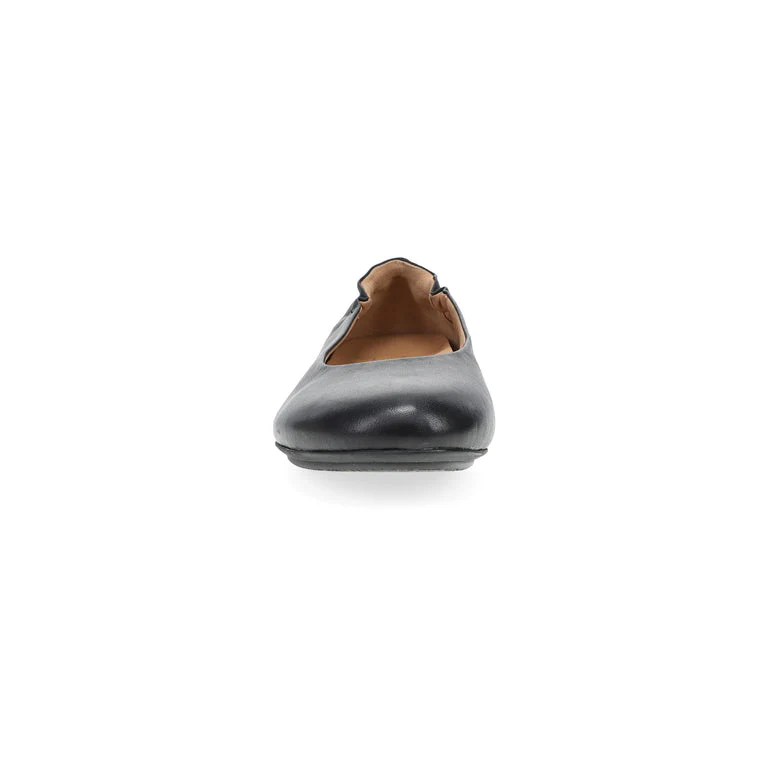 Dansko Women's Mollie Flat in Black Nappa - Image 3