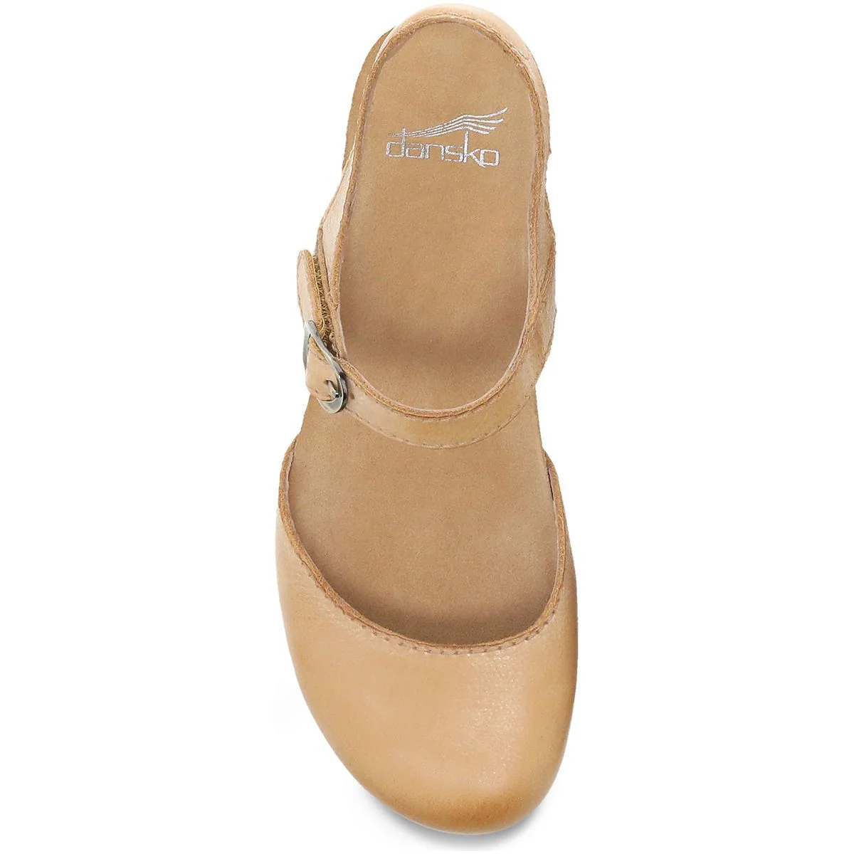 Dansko Women's Tiffani in Tan Milled Burnished - Image 2