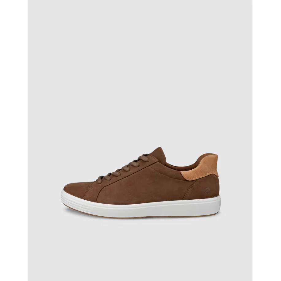 ECCO Men's Soft 7 Leather Sneaker - Image 8