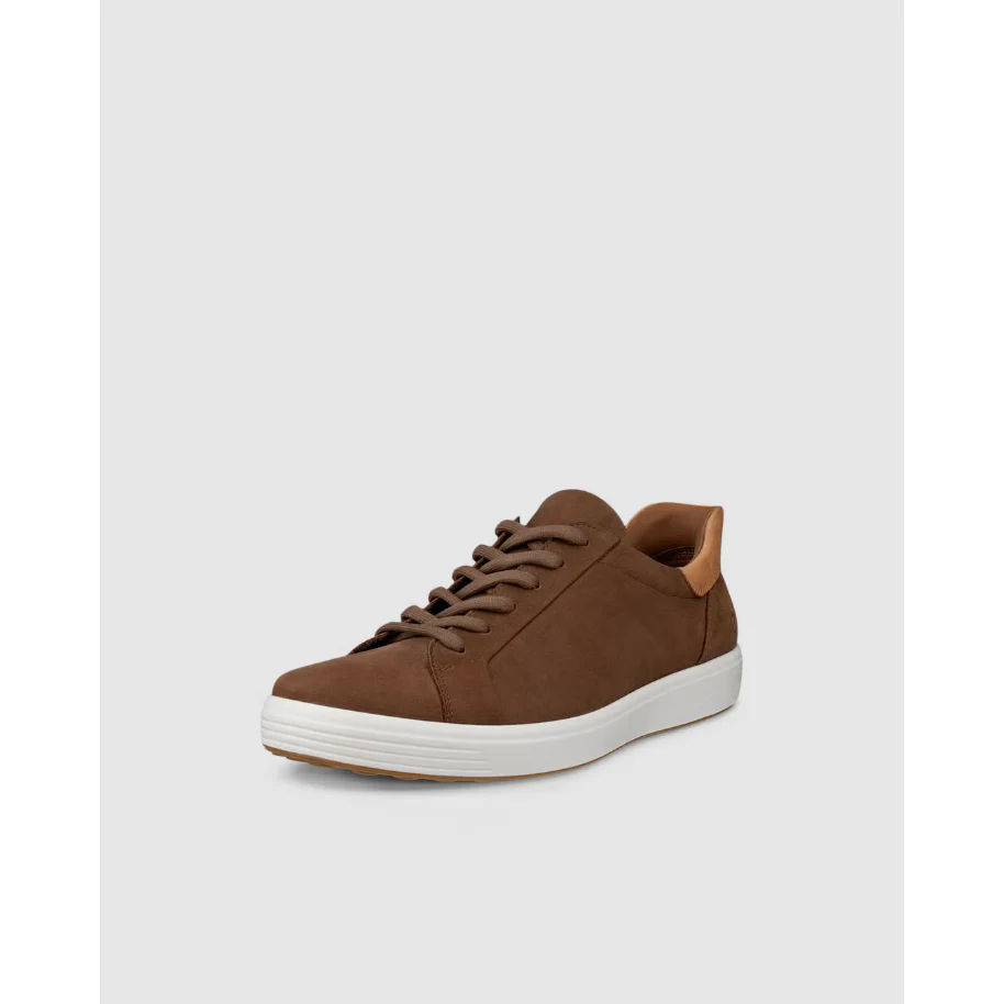 ECCO Men's Soft 7 Leather Sneaker - Image 9