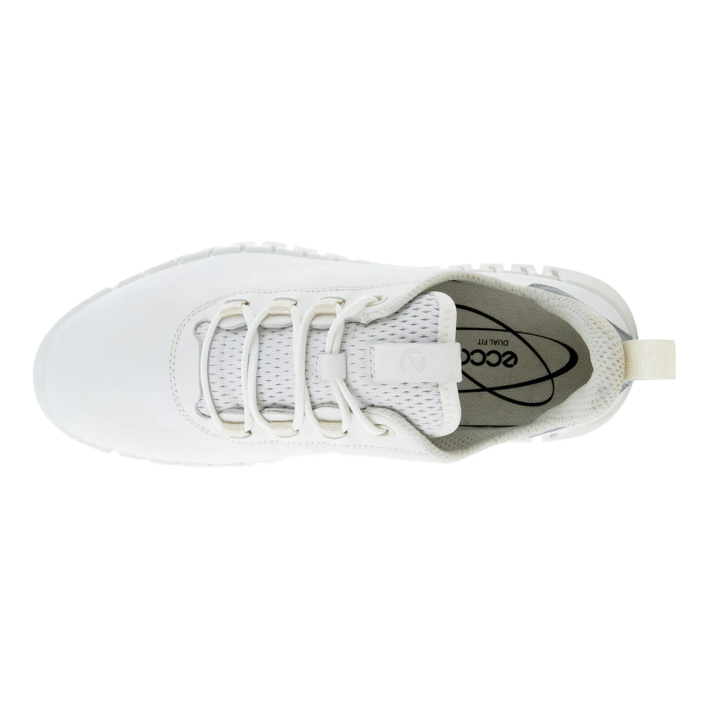Ecco Women's Gruuv Sneaker in White Light Grey - Image 5