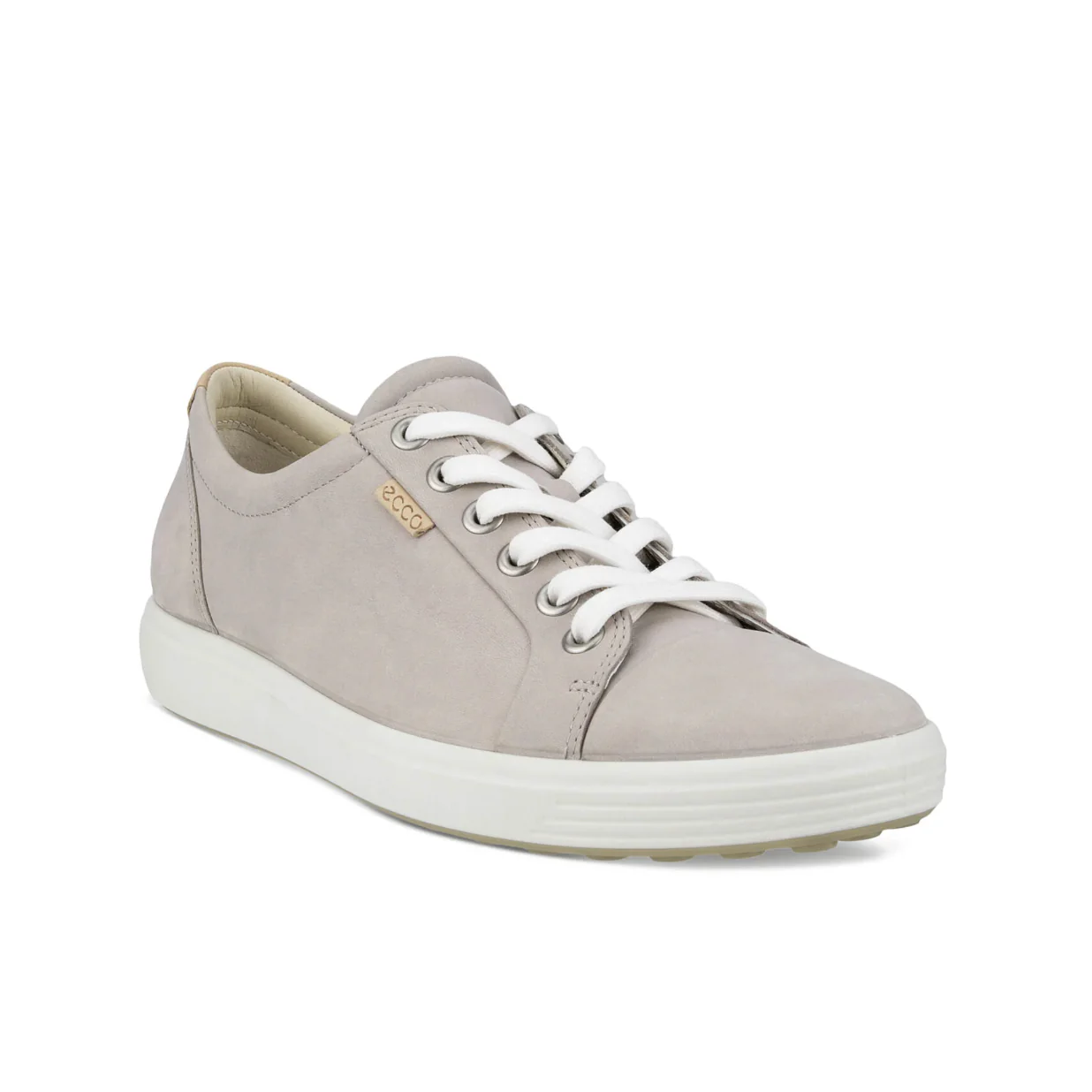 Ecco Women's Soft 7 Sneaker in Grey Rose - Image 3