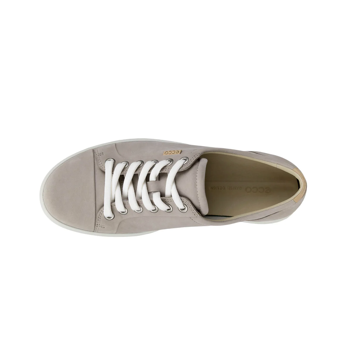 Ecco Women's Soft 7 Sneaker in Grey Rose - Image 5