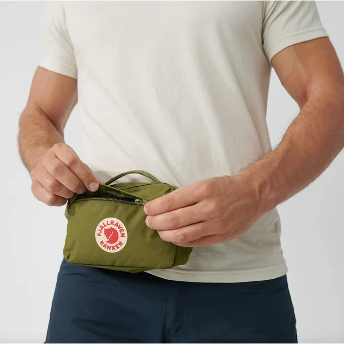 Fjallraven Kanken Hip Pack in Spicy Orange - Image 6