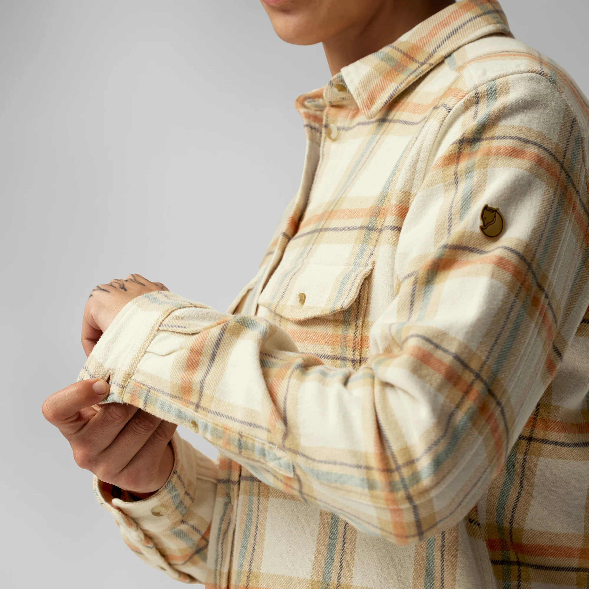 Fjallraven Women's Övik Heavy Flannel Shirt - Image 9