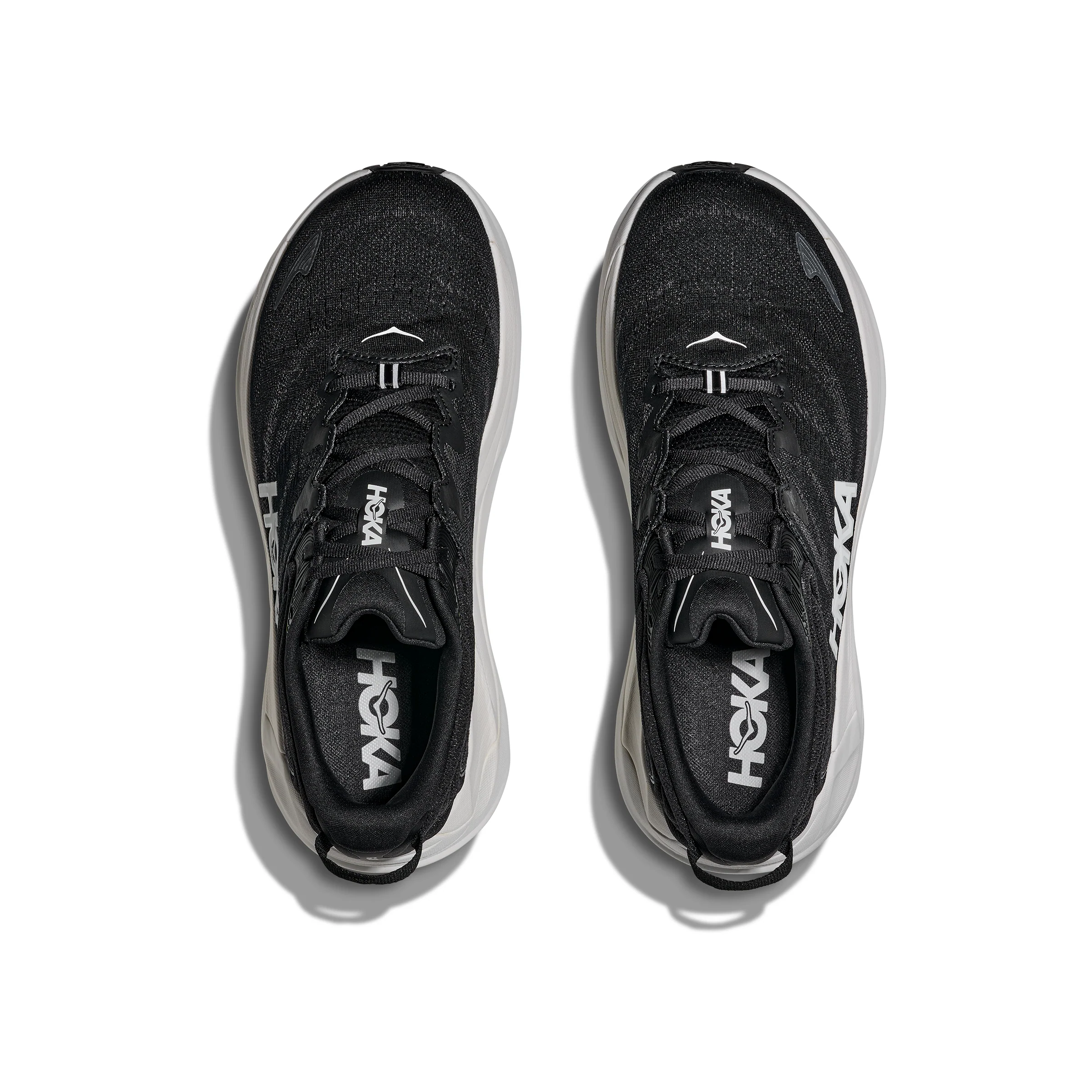 Hoka Men's Gaviota 6 in Black/White Wide - Image 2